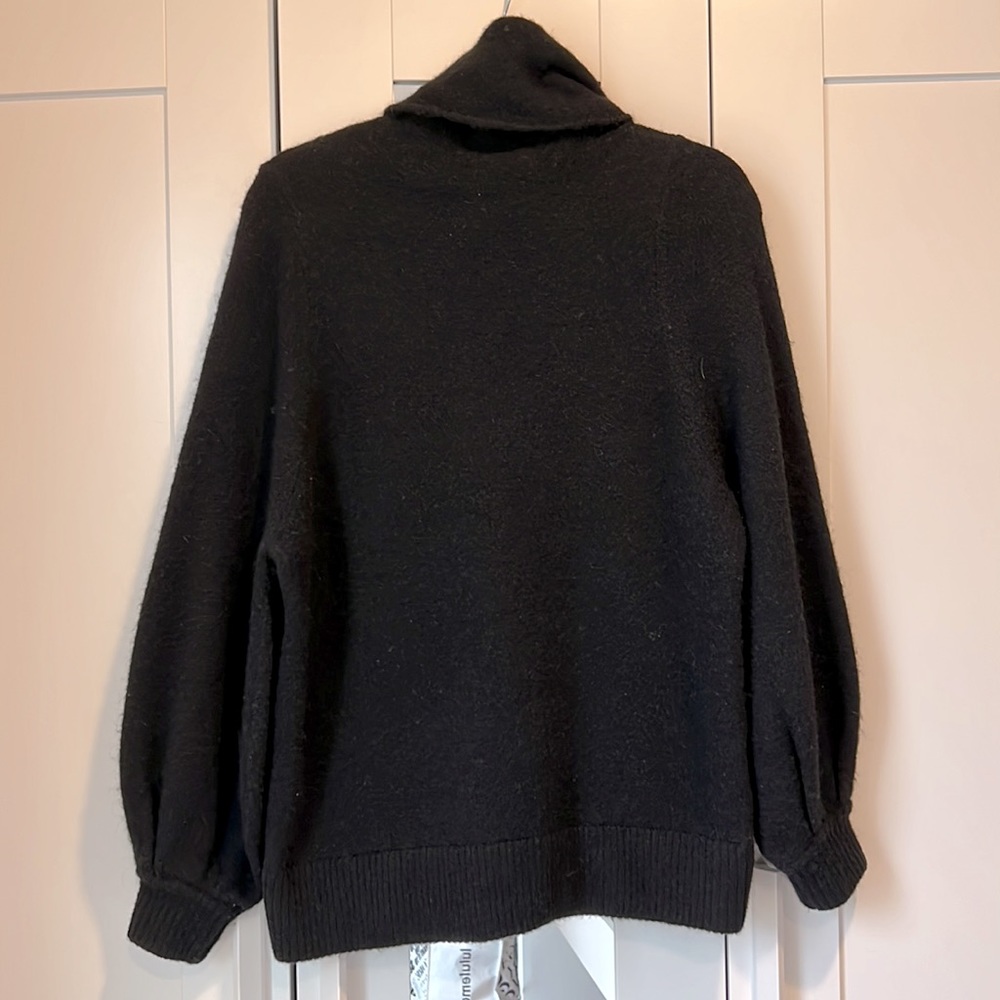 New Aritzia The Group Adichie Wool Sweater in Black - Picture 7 of 7